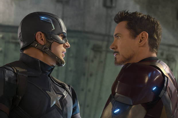 downey iron man captain