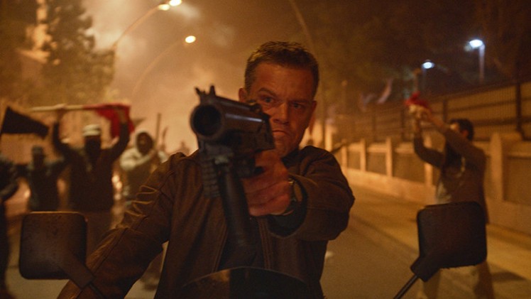 jason bourne matt dameon