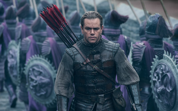 matt damon great wall