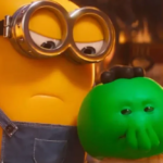 Minions & Monsters teiknuð á toppinn